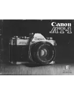 Предварительный просмотр 1 страницы Canon AT 1 Instructions Manual