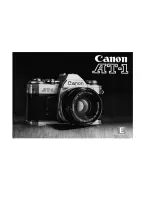 Предварительный просмотр 1 страницы Canon AT 1 Owner'S Manual