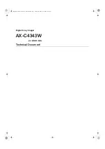 Предварительный просмотр 1 страницы Canon AX-C4343W Technical Document