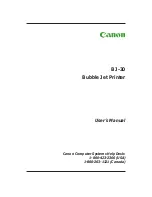 Preview for 9 page of Canon BJ-30 User Manual