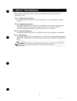 Предварительный просмотр 3 страницы Canon BJ330 - BJ 330 B/W Inkjet Printer Service Manual