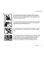 Предварительный просмотр 15 страницы Canon BJC 2110 - Color Inkjet Printer User Manual