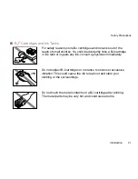 Предварительный просмотр 21 страницы Canon BJC 2110 - Color Inkjet Printer User Manual