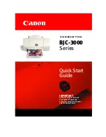 Canon BJC-3000 Series Quick Start Manual preview