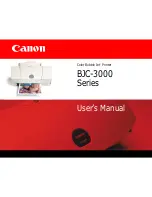 Canon BJC-3000 Series User Manual предпросмотр