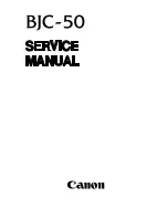 Предварительный просмотр 25 страницы Canon BJC-55 Series Service Bulletin