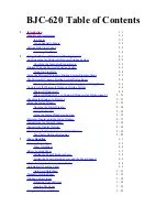 Предварительный просмотр 2 страницы Canon BJC-620 User Manual