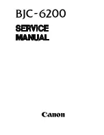 Предварительный просмотр 3 страницы Canon BJC-6200 Service Manual