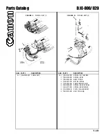 Предварительный просмотр 6 страницы Canon BJC-800 Parts Catalog