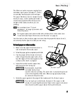 Preview for 11 page of Canon BJC-S500 Quick Start Manual