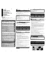 Preview for 1 page of Canon BP-406 Instructions