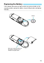 Предварительный просмотр 15 страницы Canon BR-E1 Instruction Manual