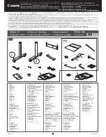 Preview for 1 page of Canon BU-02 Setup Manual