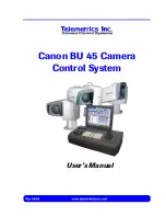 Canon BU 45 User Manual preview