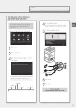 Предварительный просмотр 17 страницы Canon Business Inkjet WG7440 Getting Started