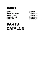 Предварительный просмотр 163 страницы Canon C12-8281 Service Manual