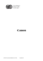 Предварительный просмотр 292 страницы Canon C2050 Service Handbook