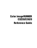 Preview for 3 page of Canon C2620 Reference Manual