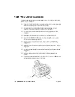 Preview for 192 page of Canon C5000 - MultiPASS Color Inkjet Printer User Manual