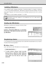 Предварительный просмотр 170 страницы Canon C50Fi - VB Network Camera User Manual