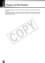 Preview for 4 page of Canon C50FSi - VB Network Camera Administrator'S Manual