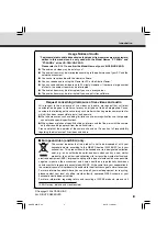 Предварительный просмотр 3 страницы Canon C50i - VC CCTV Camera User Manual