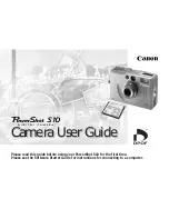 Предварительный просмотр 1 страницы Canon C831002 - PowerShot S20 3.2MP Digital Camera User Manual