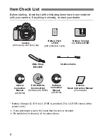 Предварительный просмотр 4 страницы Canon CANON EOS 1100D Basic Instruction Manual