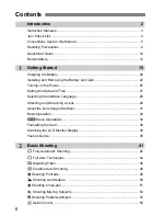 Предварительный просмотр 6 страницы Canon CANON EOS 1100D Basic Instruction Manual