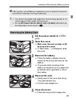 Предварительный просмотр 23 страницы Canon CANON EOS 1100D Basic Instruction Manual