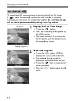 Предварительный просмотр 62 страницы Canon CANON EOS 1100D Basic Instruction Manual