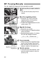 Предварительный просмотр 64 страницы Canon CANON EOS 1100D Basic Instruction Manual