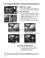 Предварительный просмотр 70 страницы Canon CANON EOS 1100D Basic Instruction Manual