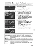 Preview for 100 page of Canon CANON EOS 1100D Instruction Manual