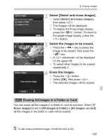Предварительный просмотр 108 страницы Canon CANON EOS 1100D Instruction Manual