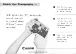 Preview for 9 page of Canon Canonet Electric Eye User Manual