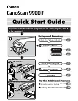 Preview for 1 page of Canon CanoScan 9900F Quick Start Manual