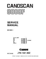 Preview for 2 page of Canon Canoscan CS8000F Service Manual