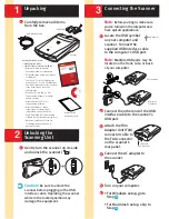 Canon CANOSCAN D660U Getting Started Manual preview