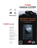 Предварительный просмотр 1 страницы Canon CanoScan FS2720U Brochure & Specs