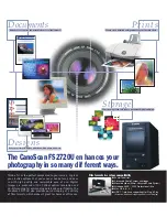 Предварительный просмотр 2 страницы Canon CanoScan FS2720U Brochure & Specs