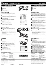 Preview for 1 page of Canon CanoScan LiDE70 Quick Start Manual