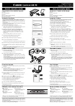 Предварительный просмотр 2 страницы Canon CanoScan LiDE90 Quick Start Manual