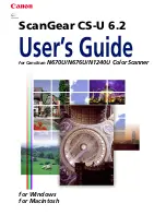 Canon CanoScan N676U User Manual preview