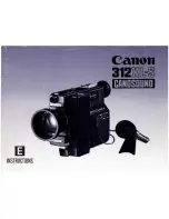 Предварительный просмотр 1 страницы Canon Canosound 312 XL-S Instructions Manual