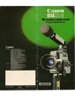 Preview for 1 page of Canon Canosound 514XL-S User Manual
