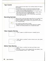 Preview for 34 page of Canon Canovision E800 Hi Instruction Manual