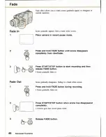 Preview for 58 page of Canon Canovision E800 Hi Instruction Manual