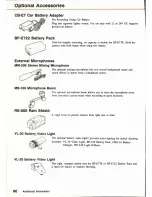 Предварительный просмотр 72 страницы Canon Canovision E800 Hi Instruction Manual