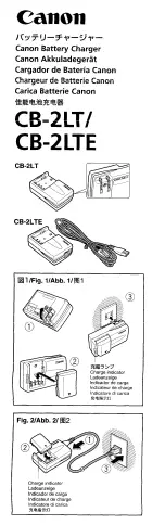 Canon CB-2LT Instructions предпросмотр